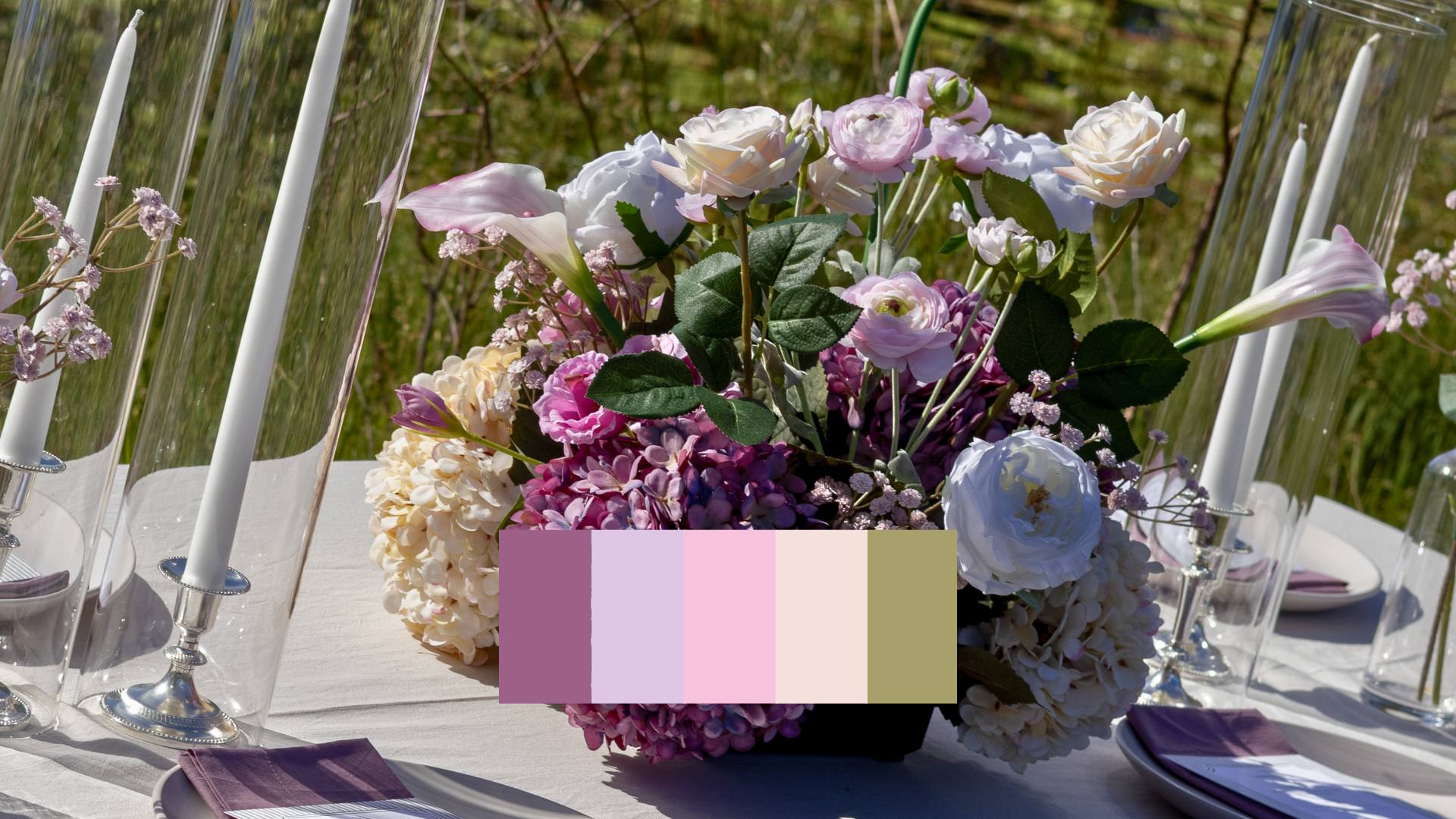 Lilac & Blush Wedding