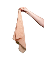 Sorbet Frayed Edge Napkin