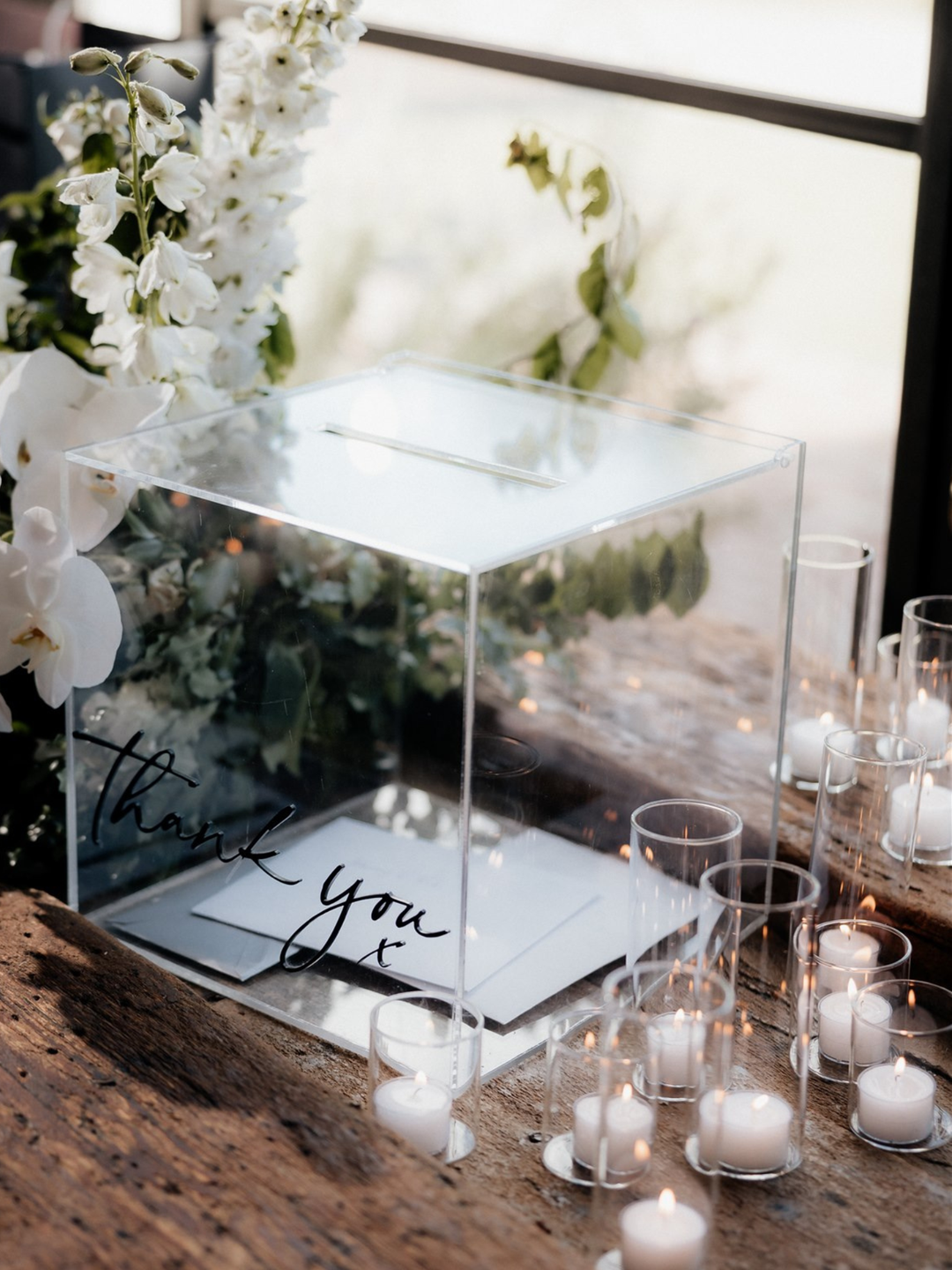 White 9hr Acrylic Cup Event Tealights