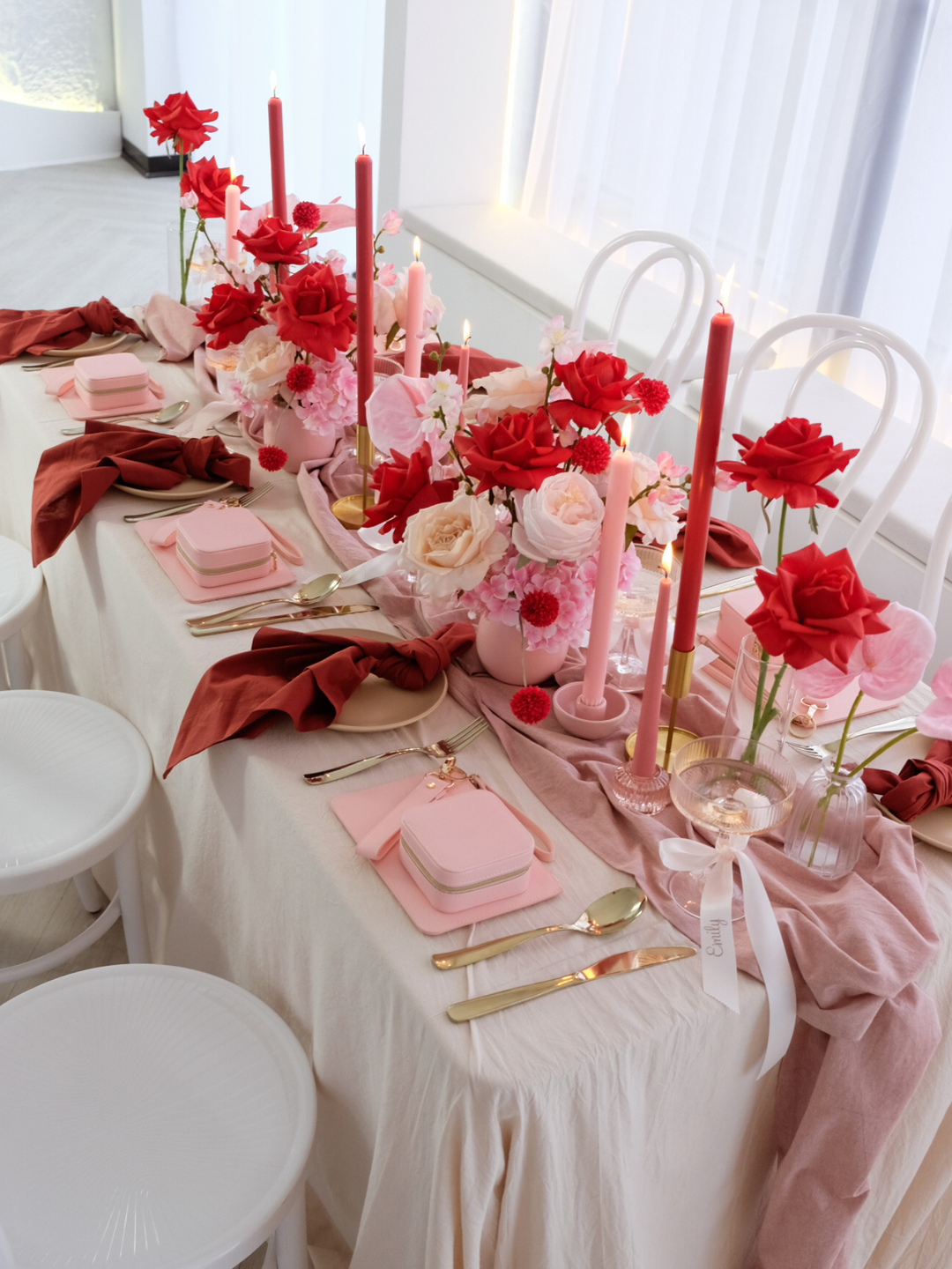 Rose Table Runner