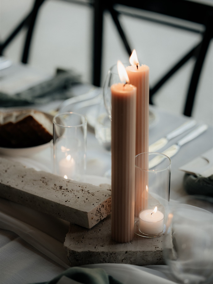 White 9hr Acrylic Cup Event Tealights