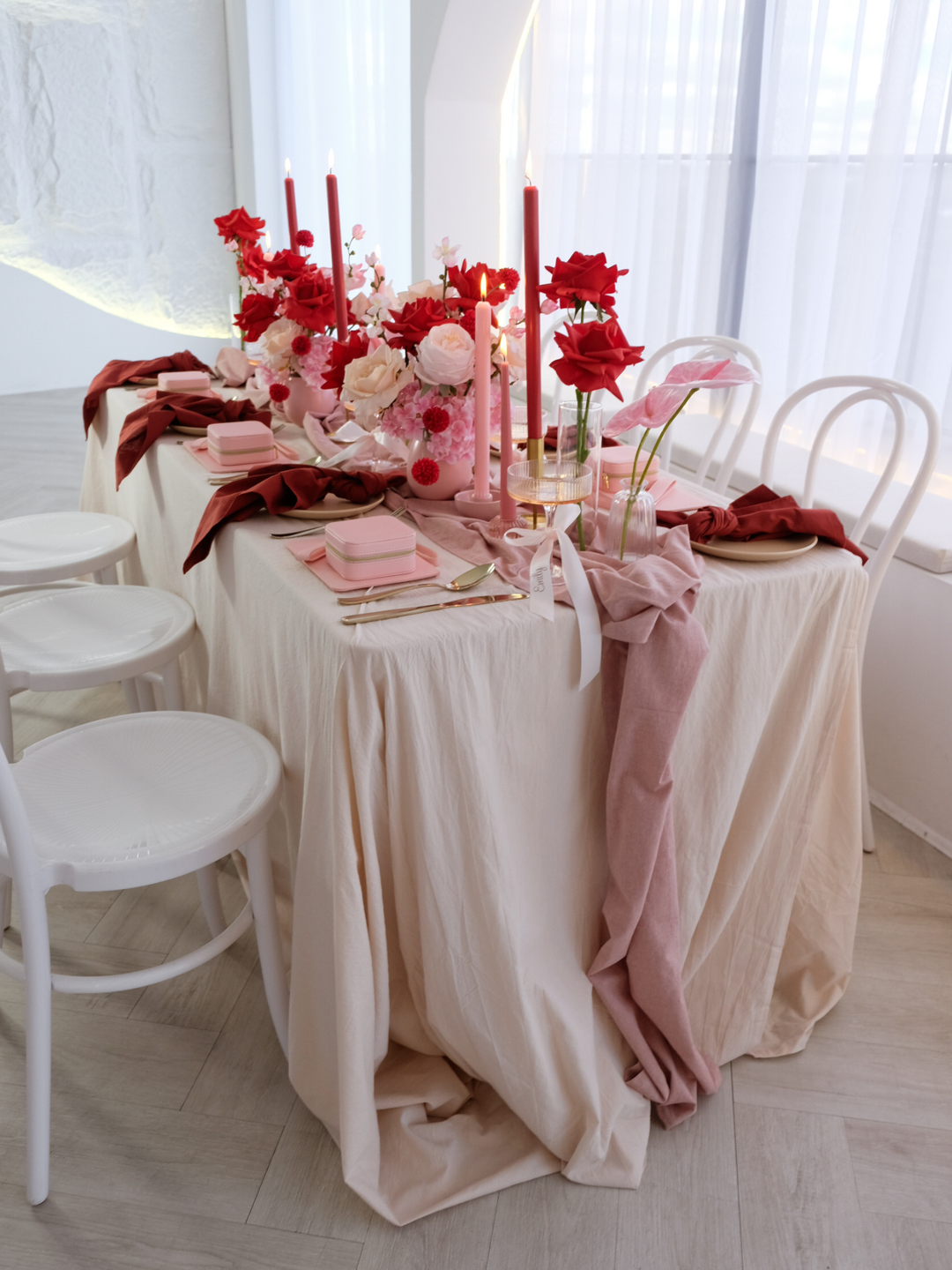 Rose Table Runner