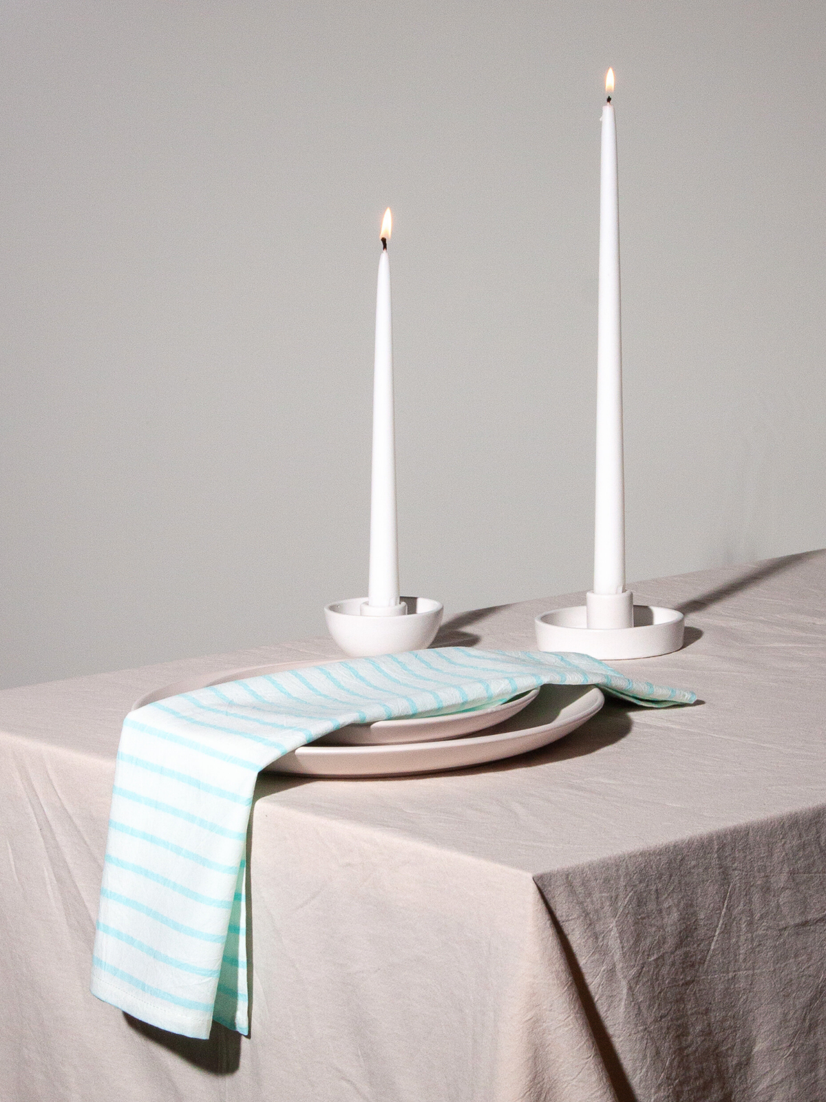 Caribbean Striped Organic Cotton Napkin