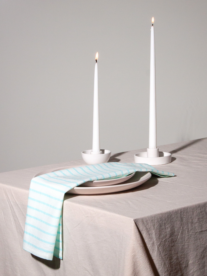 Caribbean Striped Organic Cotton Napkin