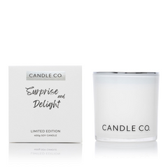 Champagne & Strawberries Surprise and Delight Scented Soy Candle