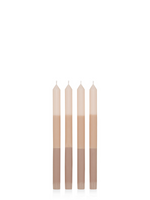Vanilla Latte 30cm Layered Dinner Candles