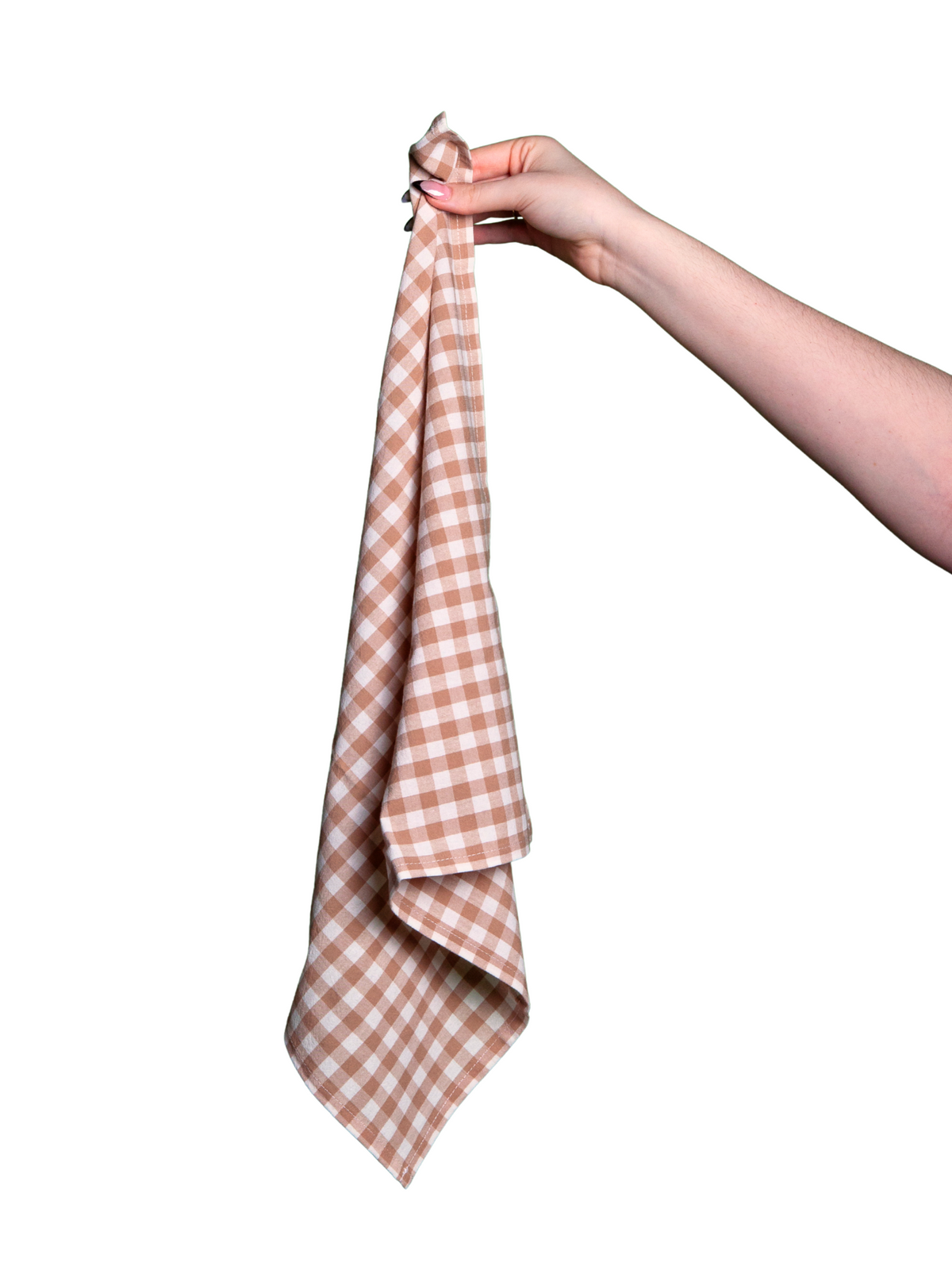 Tiramisu Gingham Organic Cotton Napkin