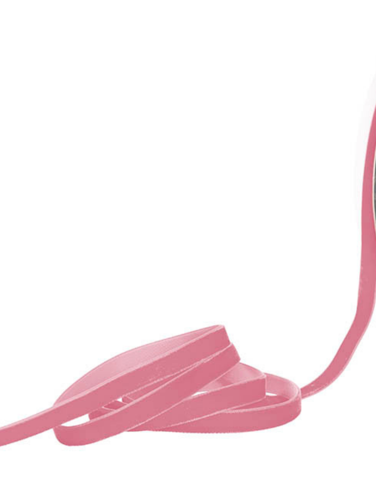 Ribbon Premium Plush Velvet Woven Edge Dusty Pink (10mmx20m) Pack of 1