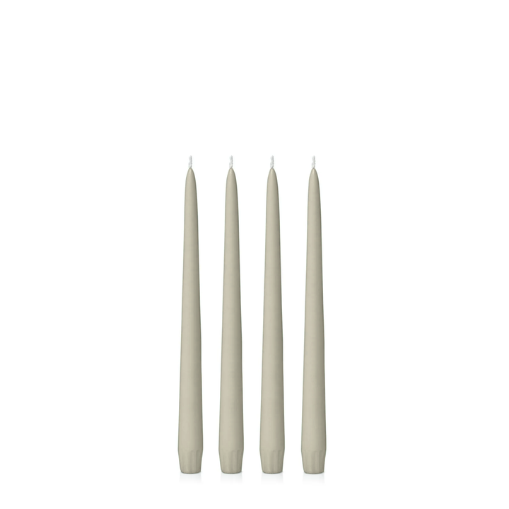 Pale Eucalypt 25cm Taper Candles - Pack of 96