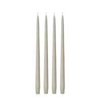Pale Eucalypt 35cm Taper Candles