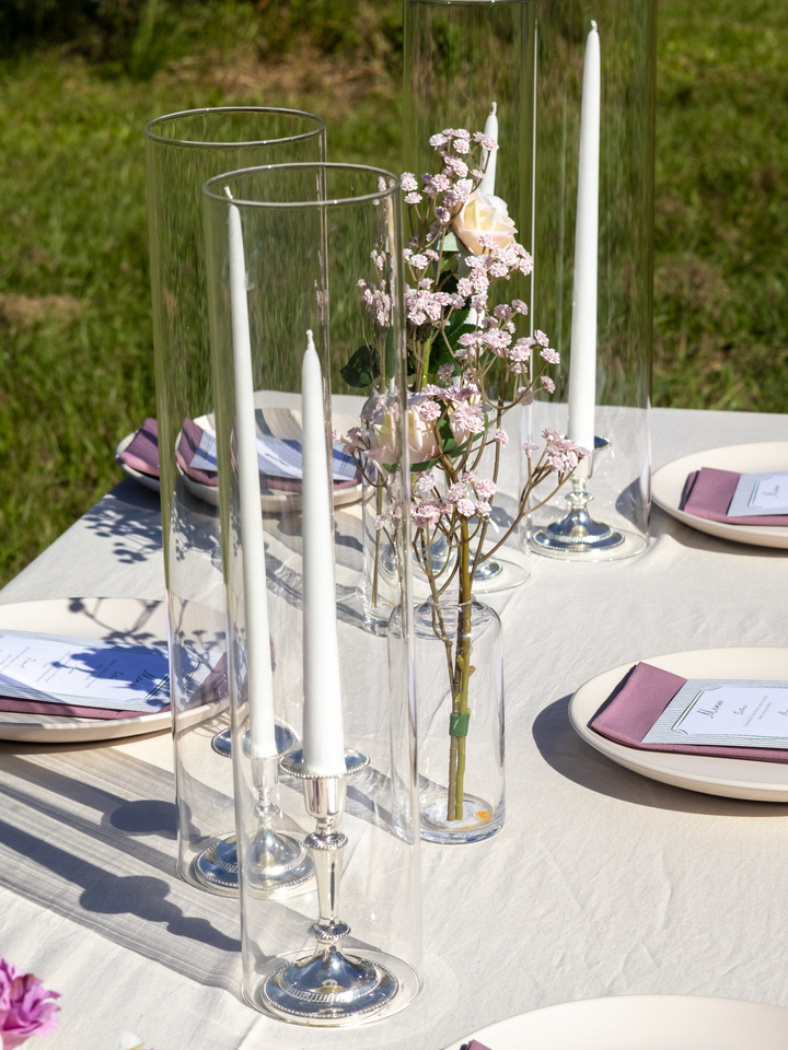 Lilac & Blush Bud Vase - Medium