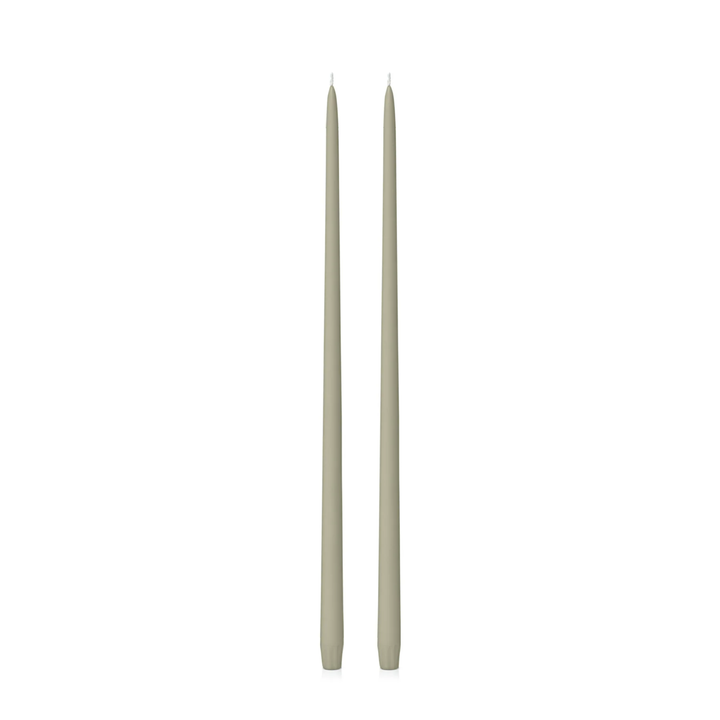 Pale Eucalypt 55cm Taper Candles