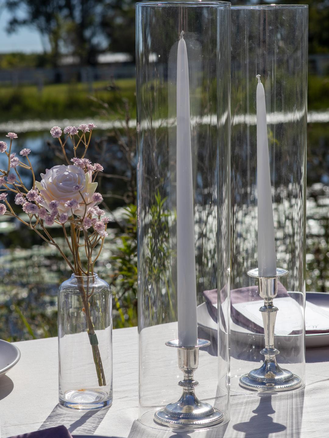 Lilac & Blush Bud Vase - Medium