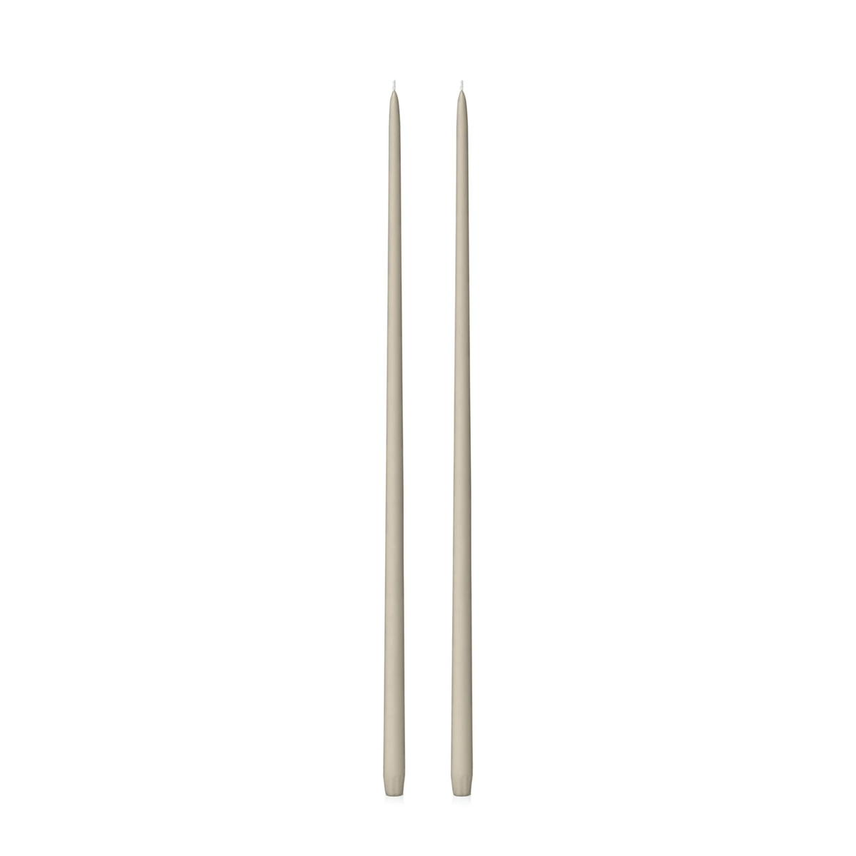 Pale Eucalypt 65cm Taper Candles - Pack of 96