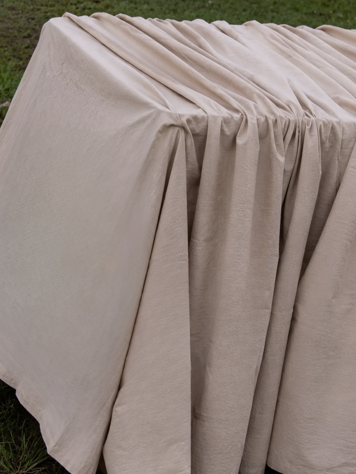 Cappuccino Rectangle Tablecloth - Large