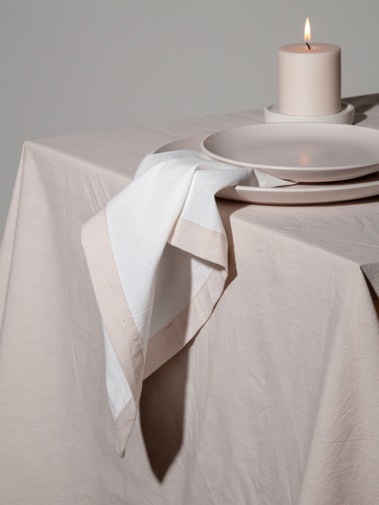 Meringue & Oatmeal Organic Cotton Napkin