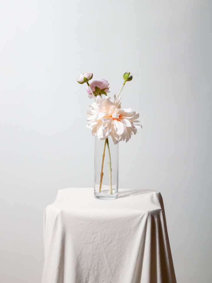 Blush Pink Wedding Bud Vase - Large