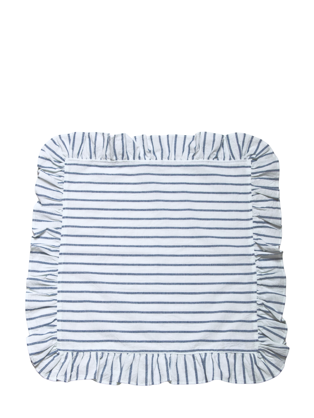 Denim Ruffle Organic Cotton Napkin