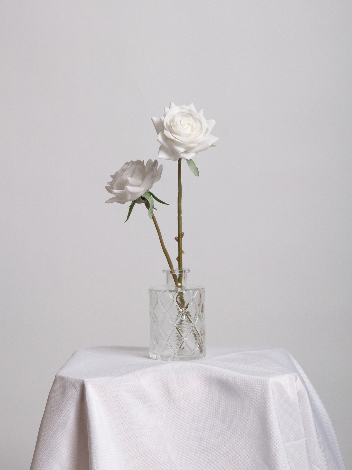 Florence Vintage Glass Bud Vase