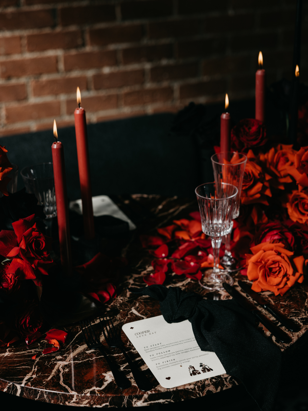 Chilli 30cm Dinner Candles