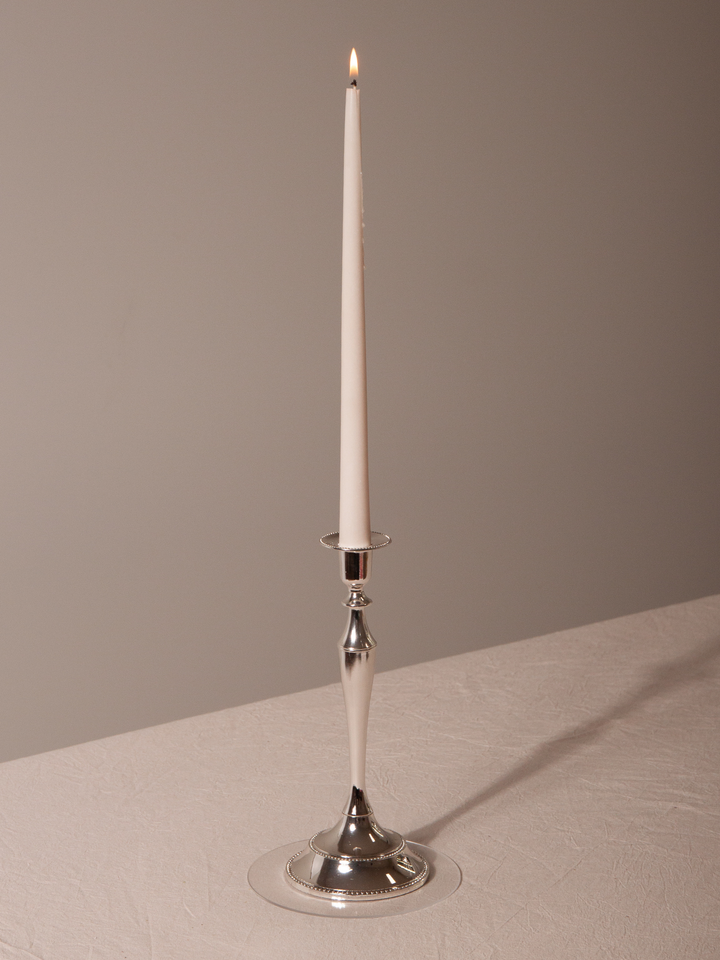 15cm Clear Acrylic Candle Plate & Large Drip Protector
