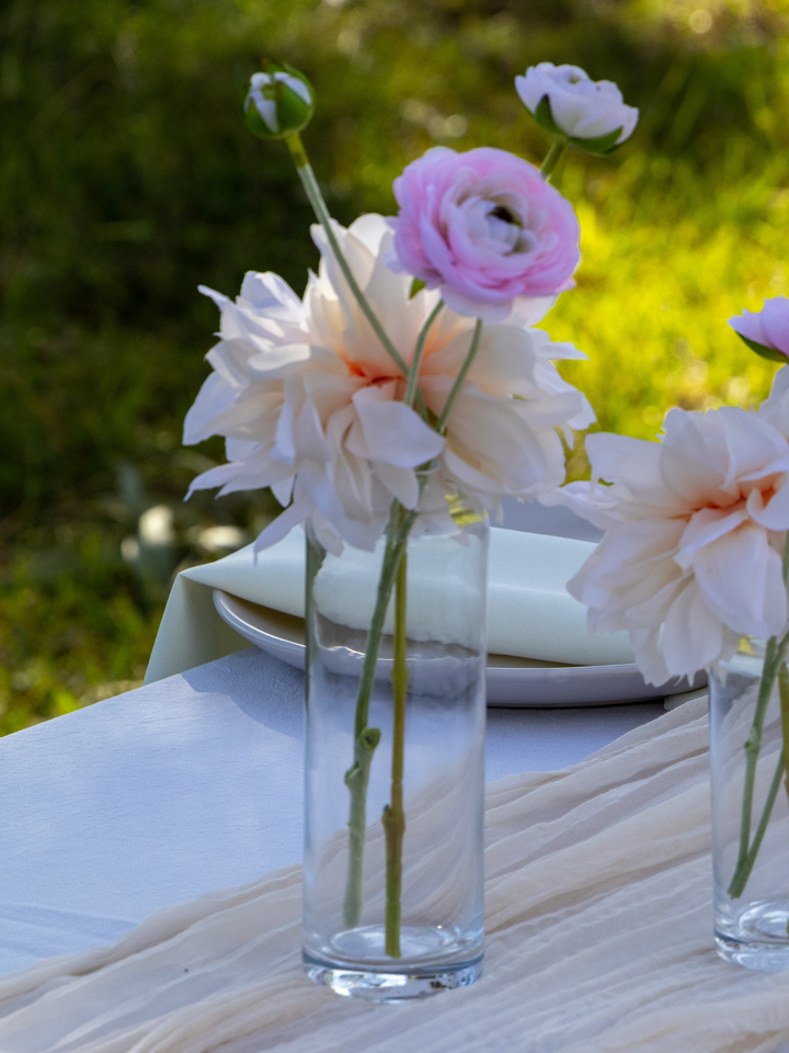 Blush Pink Wedding Bud Vase - Large