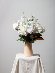 White Rose & Dahlia Arrangement