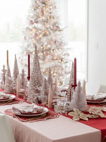 Sitting Acrylic Reindeer Clear (11.5cmH) Pack of 1