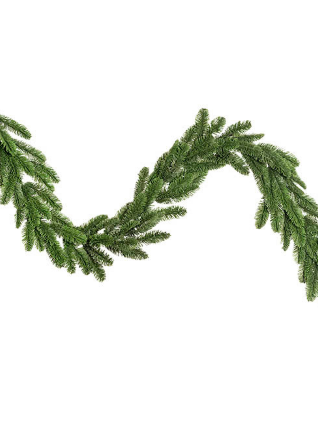 Traditional Real Touch Pine Garland Green (180cmL) Pack of 1