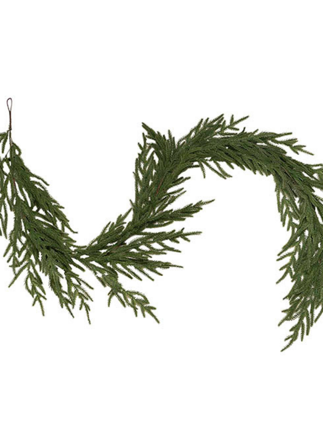 Real Touch Norway Spruce Pine Garland Green (180cmL) Pack of 1