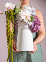 Purple Hydrangea & Amaranthus Arrangement