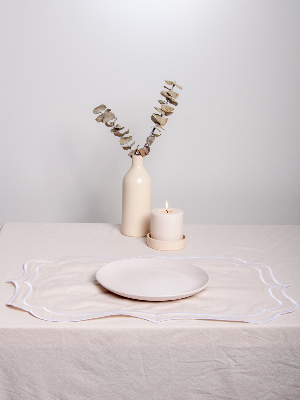 Oatmeal & Meringue Organic Cotton Placemat