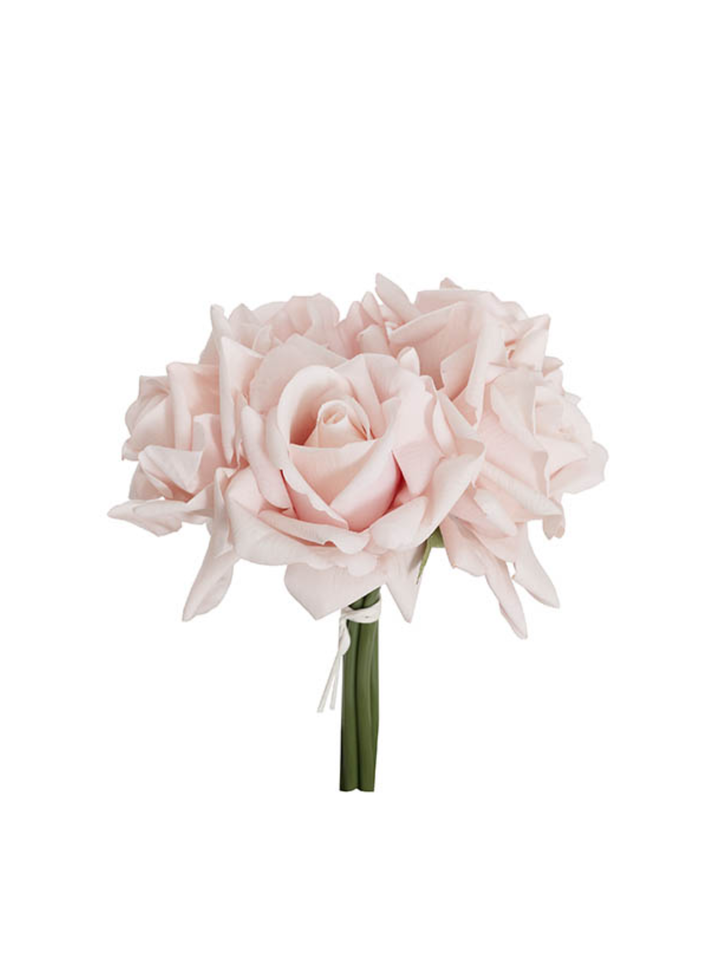 Real Touch Single Soft Peach Pink Rose
