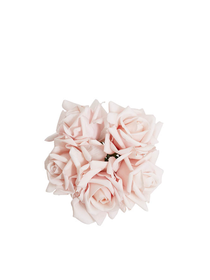 Real Touch Single Soft Peach Pink Rose