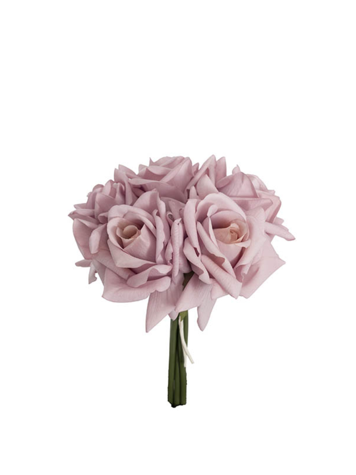 Real Touch Single Lilac Pink Rose