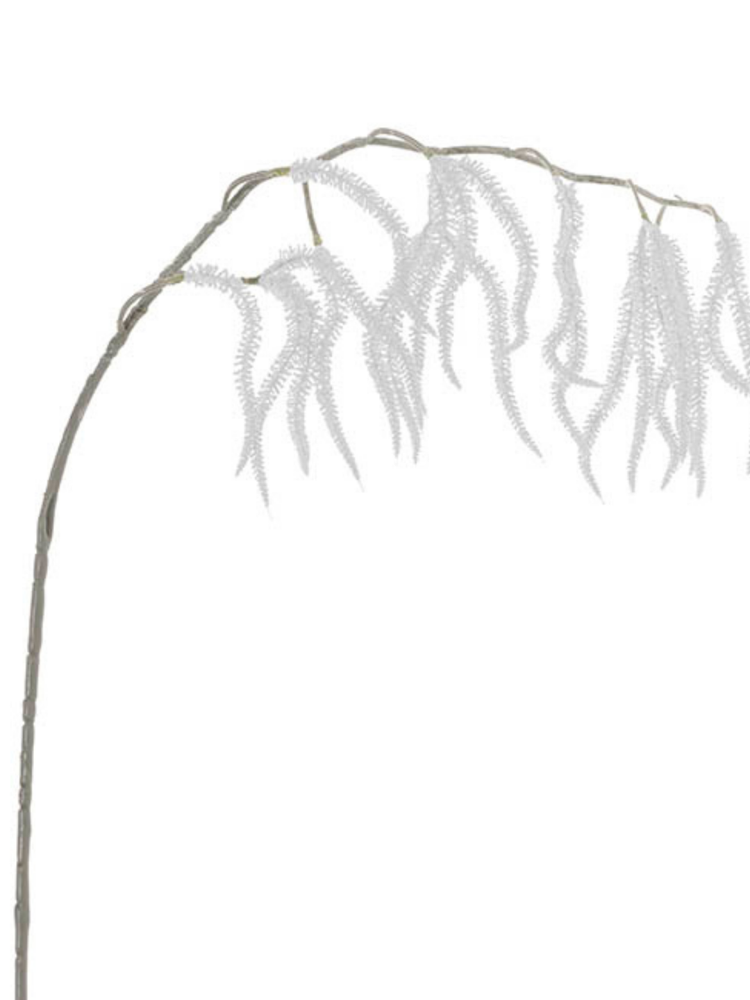 Draping Amaranthus Spray White (98cmH) Pack of 1