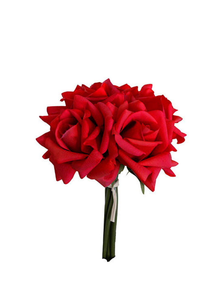 Real Touch Single Red Rose Pack of 1