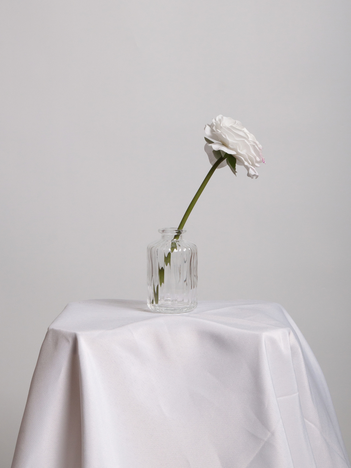 Clara Vintage Glass Bud Vase