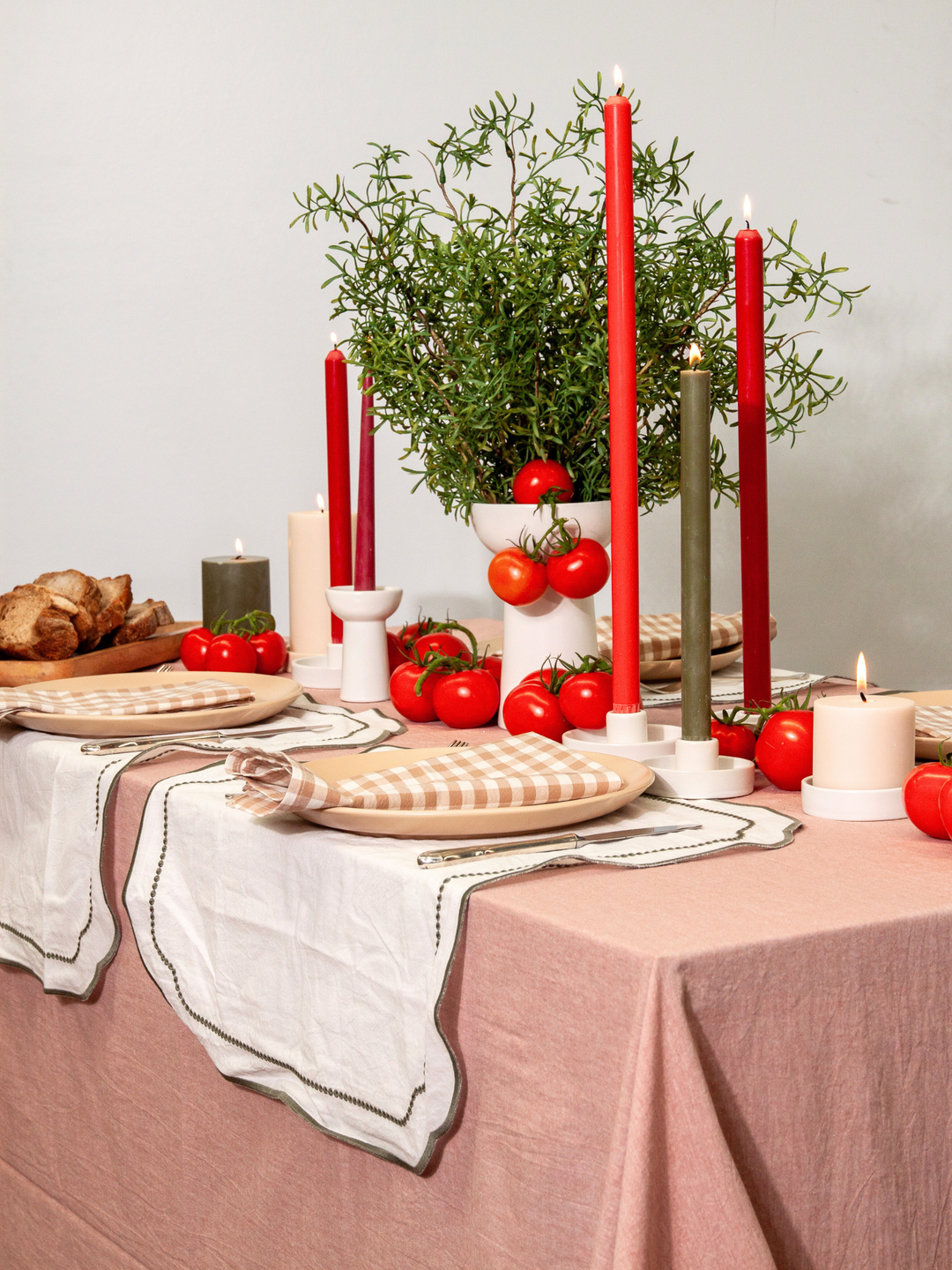 Rose Rectangle Tablecloth
