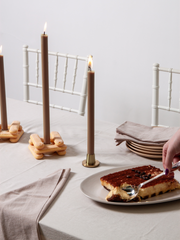 Tiramisu 30cm Dinner Candles