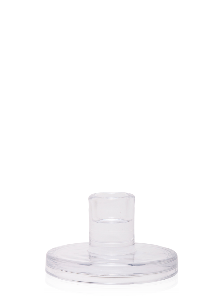 Clear Vera Glass Candle Holder