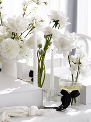 White 25cm Taper Candles