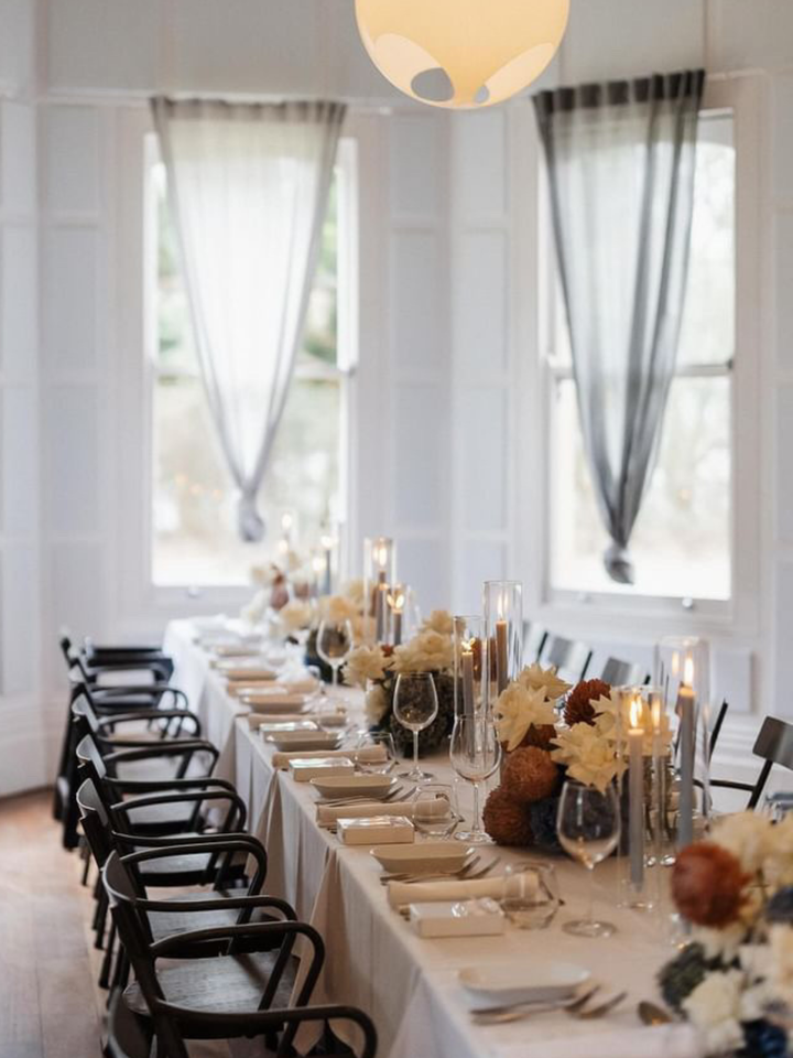 French Blue 30cm Dinner Candles
