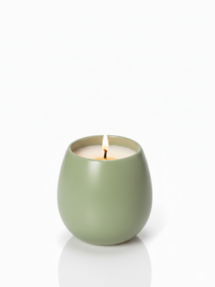 Minted Marshmallow Scented Soy Candle - Luxe Edition