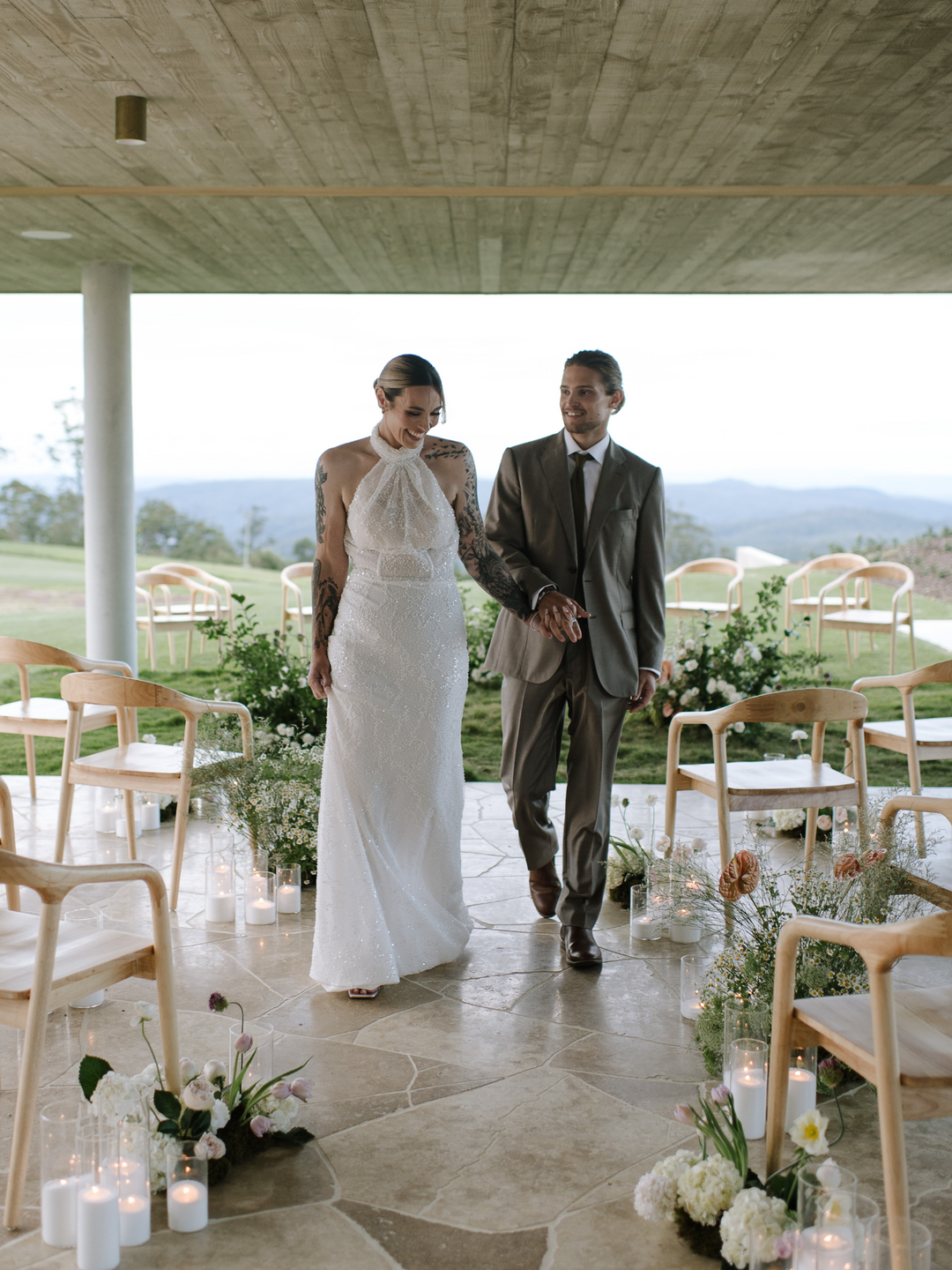 White Pearl Candle Wax in 8cm Glass, Med - Set of 6