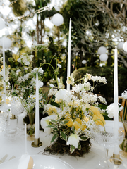 White 55cm Taper Candles