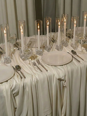 White 30cm Dinner Candles