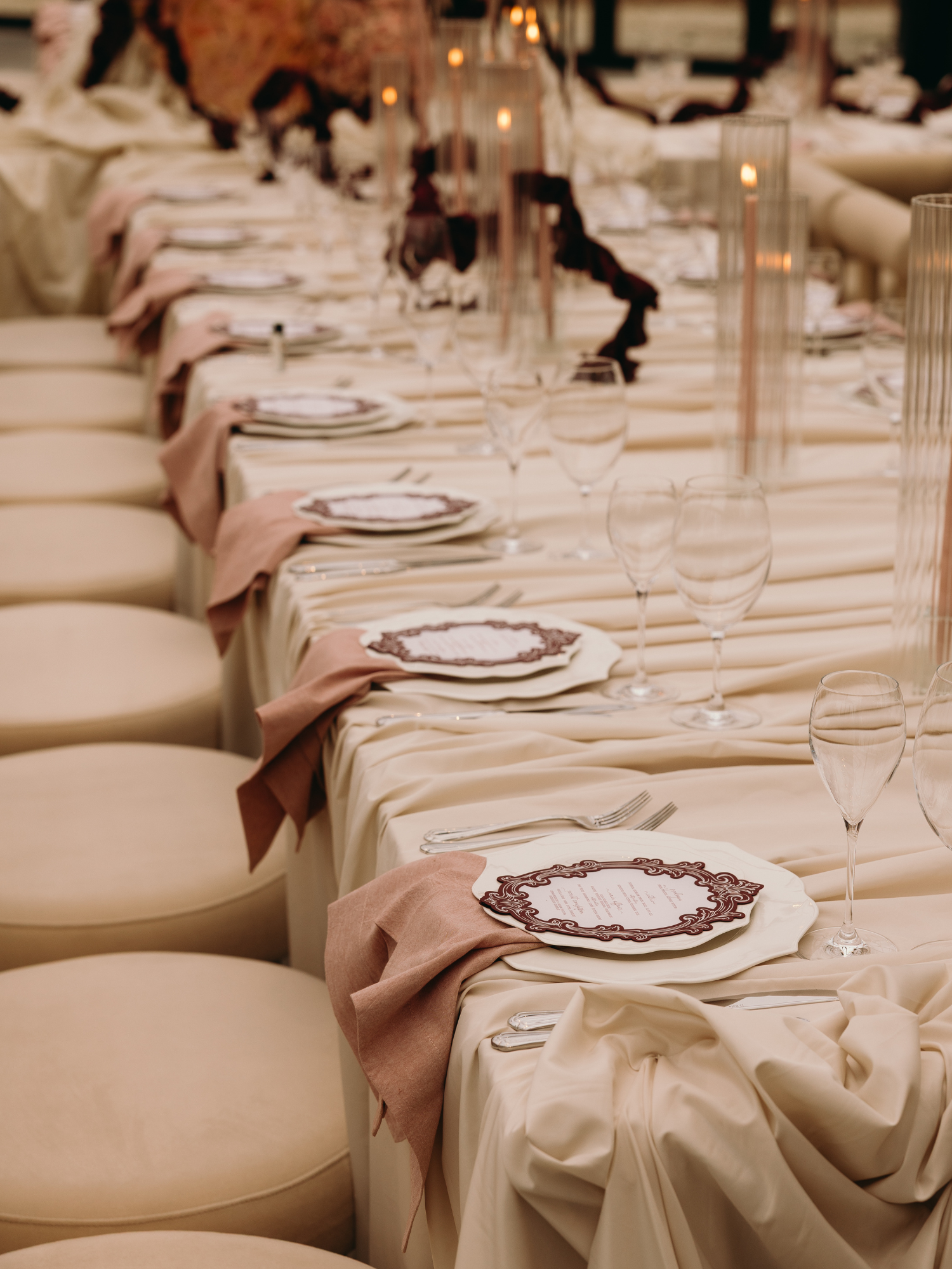Rose Napkins