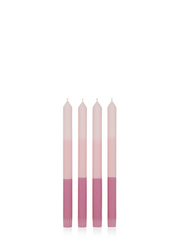 Pretty in Pink 30cm Layered Dinner Candles