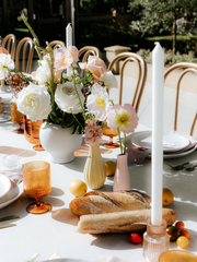 White 40cm Dinner Candles